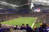 Minneapolis Vikings Football Game Ticket thumbnail 5