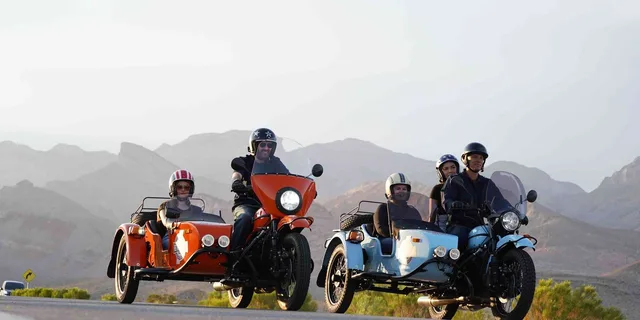 Las Vegas Red Rock Canyon Sidecar Tour 3.5 hr - Image 1