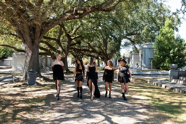 New Orleans Photoshoot at Cemetery #3 - Image 1
