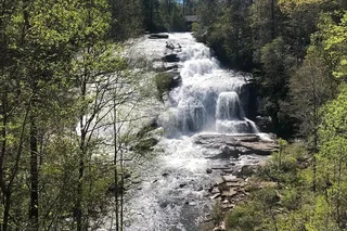 DuPont State Forest Coffee Hike to Three Waterfalls