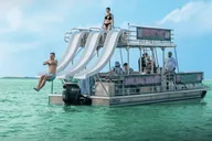 Key West Pontoon Boat Rental with Slides thumbnail 1