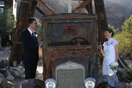 Nelson Ghost Town Wedding Ceremony thumbnail 2