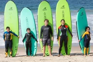 Los Angeles Surfing Lesson with Equipment Rental thumbnail 1