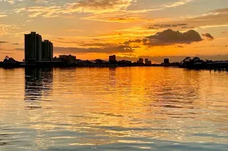Orange Beach Dolphin Tour at Sunset 90 min