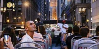 Chicago Sunset Open-Top Bus Tour