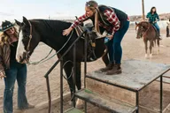 Las Vegas Desert Sunset Horseback Ride with BBQ Dinner thumbnail 3