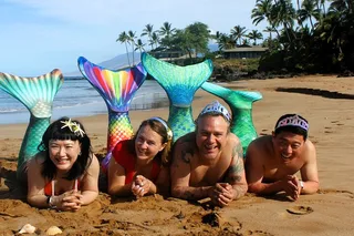 Maui Mermaid and Merman Photoshoot