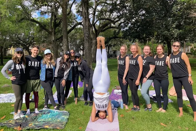 Savannah Yoga Class in Forsyth Park 60 min - Image 6