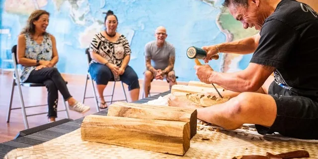 Maui Polynesian Wood Carving Experience - Image 1