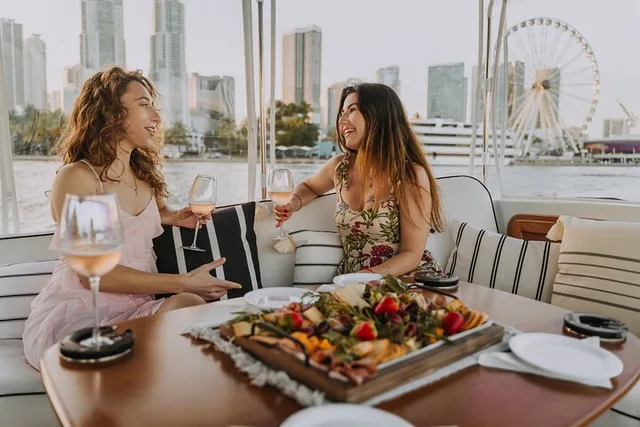 Miami River E-Boat Cruise with Wine and Charcuterie - Image 5