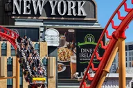 Las Vegas Big Apple Coaster Ride thumbnail 4