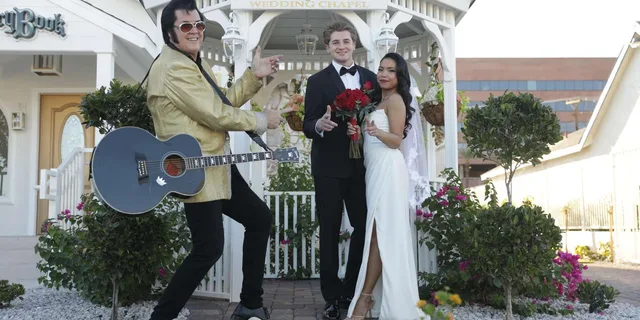 Las Vegas Elvis Wedding at Storybook Chapel 1.5 hr - Image 6
