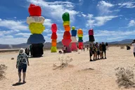 Las Vegas Car Tour to Seven Magic Mountains thumbnail 5