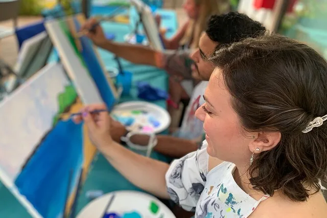 Kapolei Hawaiian Style Paint Party - Image 1