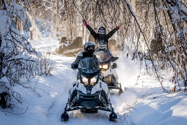 Fairbanks Snowmobile Tour - Image 6