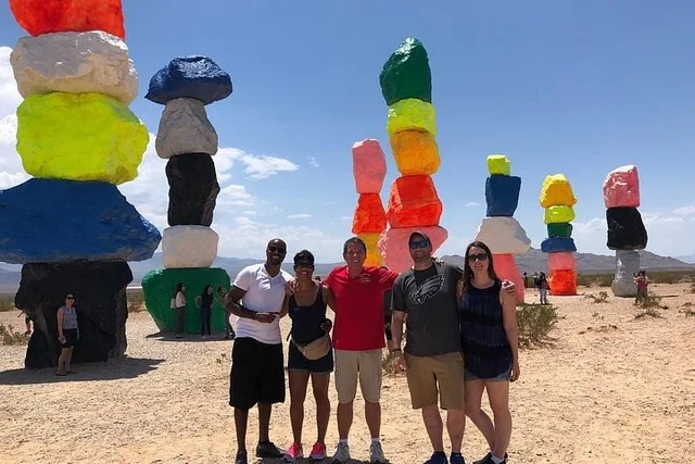 Las Vegas Hoover Dam Tour with Seven Magic Mountains Stop - Image 1