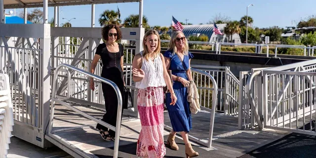 Charleston Harbor Sightseeing & Dolphin Watch Tour 1.5 hr - Image 3