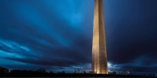 Washington DC Monuments Walking Tour at Sunset