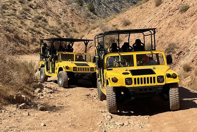 Zion Hummer Tour to Waterfall with Swimming - Image 1