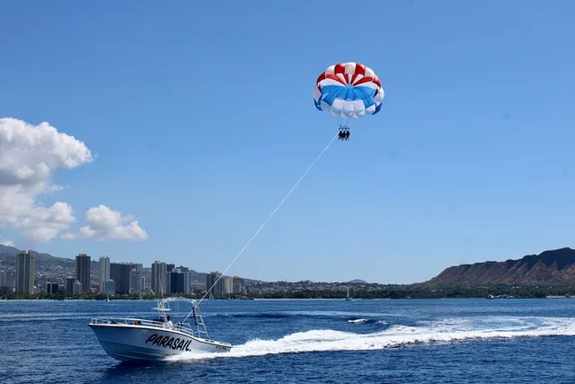 Waikiki Parasailing Adventure Over Diamond Head - Image 2