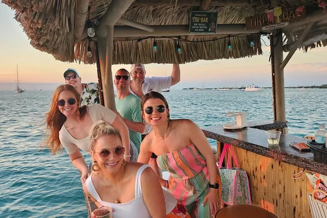 Key West Private Sunset Cruise on Tiki Bar Boat - Image 2