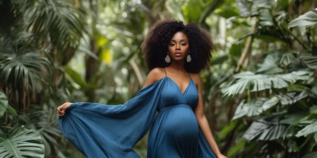 Miami Beach Maternity Photoshoot - Image 1
