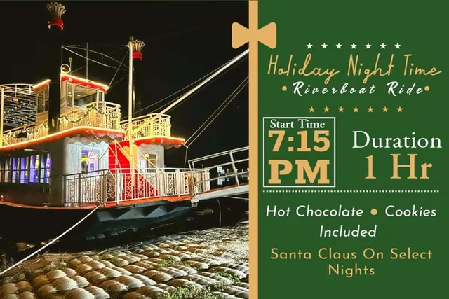 Saint Cloud Boat Ride with Holiday Lights 1 hr - Image 1