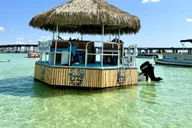 Panama City Beach Sunset Tiki Boat Tour 90 Min thumbnail 3