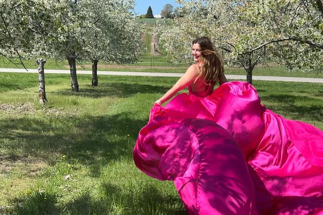 Traverse City Flying Dress Photo Shoot - Image 2