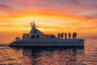 Oahu Snorkel Sunset Cruise with Whale and Dolphin Watch thumbnail 1