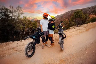 Zion Electric Dirt Bike Tour at Sunset