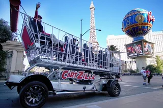 Las Vegas Giant Shopping Cart Ride