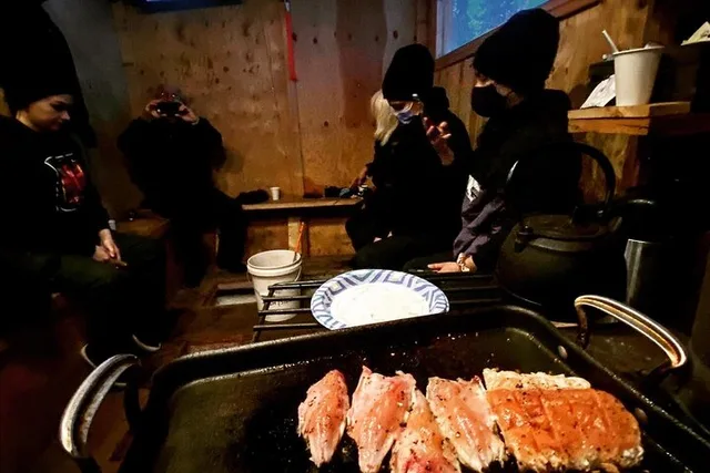 North Pole Ice Fishing & Salmon Dinner Tour - Image 4