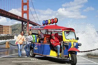 San Francisco Custom Tuk Tuk Tour 2.5 Hr