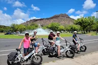 Waikiki Electric Bike and Diamond Head Hike Tour thumbnail 1