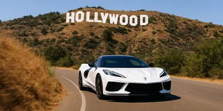 Los Angeles Exotic Car Drive to Hollywood Sign
