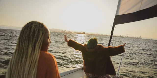 Long Beach Sailboat Rental with Captain 2 hr - Image 1
