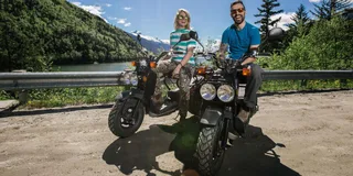 Skagway Scooter Rental with Map and Lesson 3 hr