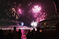 Chicago Fireworks Cruise on a Historic Fireboat thumbnail 2