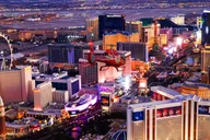 Las Vegas Night Flight and Dinner Experience thumbnail 2