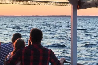 Mackinaw City Bridge History Cruise 60 min