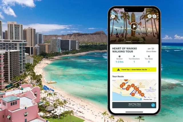 Waikiki Self-Guided Audio Walking Tour - Image 1