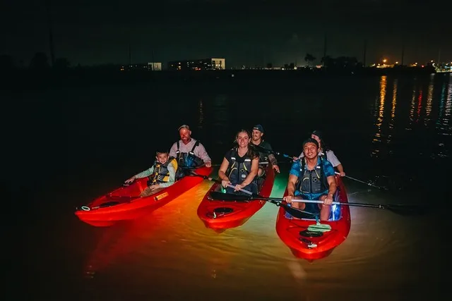 LED Bio Comb Jelly Clear Bottom Kayak Tour - Image 3