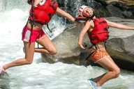 Clayton Chattooga River Rafting on Class III Rapids thumbnail 5