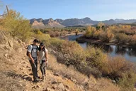 Phoenix Lime Kiln Desert Hike on the Lower Salt River thumbnail 2