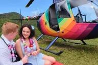 Kailua Kona Helicopter Tour: Volcanoes & Waterfalls thumbnail 6
