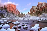 Yosemite Valley Winter Hiking Tour thumbnail 1