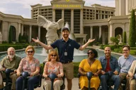 Las Vegas Strip Mobility Scooter Tour with Lunch thumbnail 3