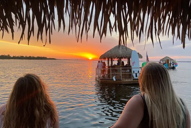 Destin Tiki Boat Sunset Cruise 90 Min - Image 1