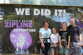 Daytona Beach Zipline Adventure in Tuscawilla Park